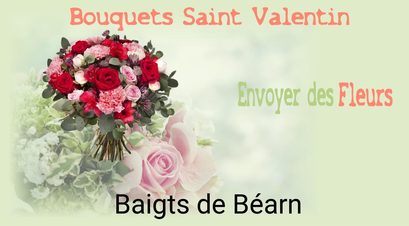 Roses de Saint-Valentin livrées à Baigts-de-Béarn